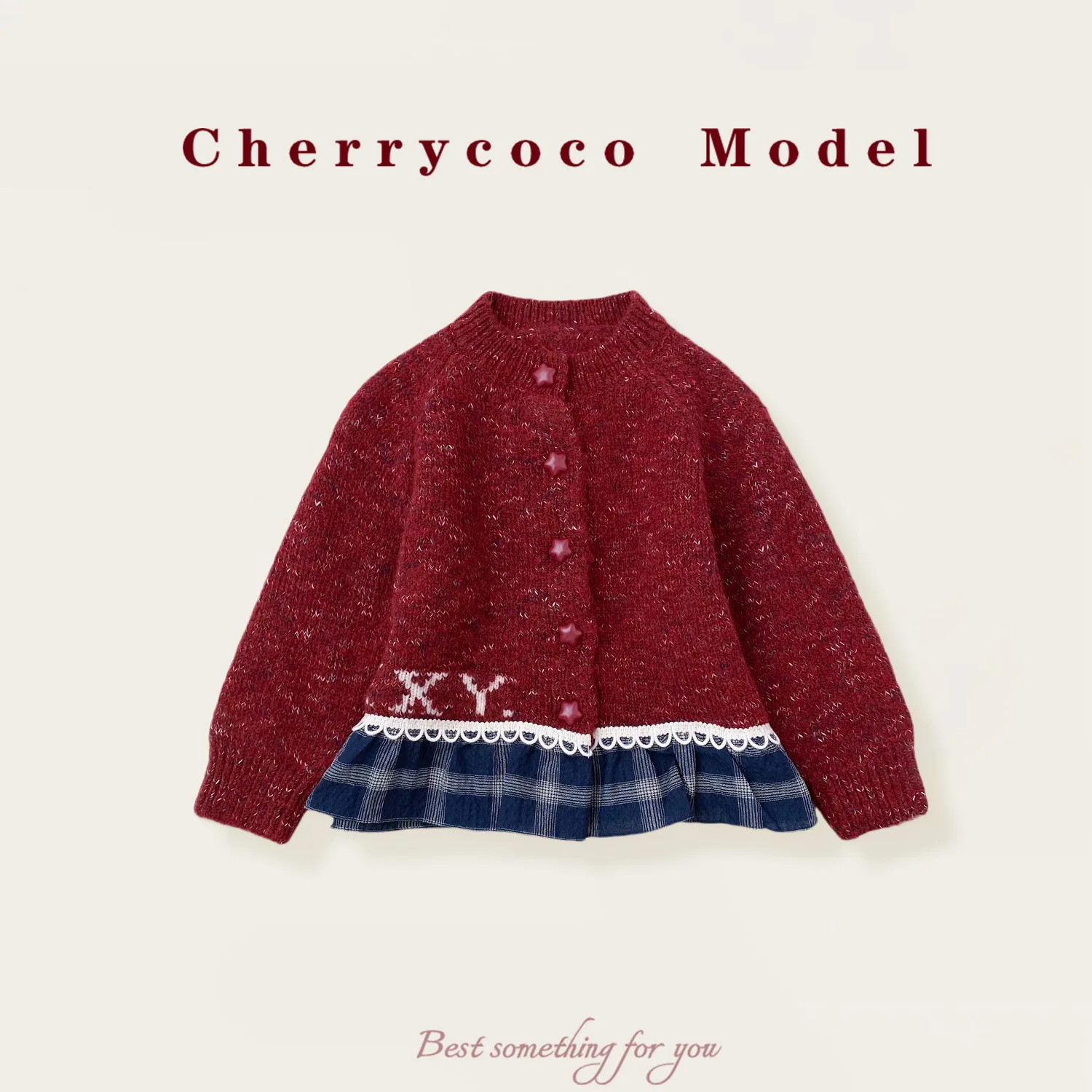 Girls' Sweater 2025 Autumn/Winter New Style Baby Girls' Elegant Checkered Splicing Knitted Cardigan Coat
Girls' Sweater 2025 Autumn/Winter New Style Baby Girls' Elegant Checkered Splicing Knitted Cardigan Coat