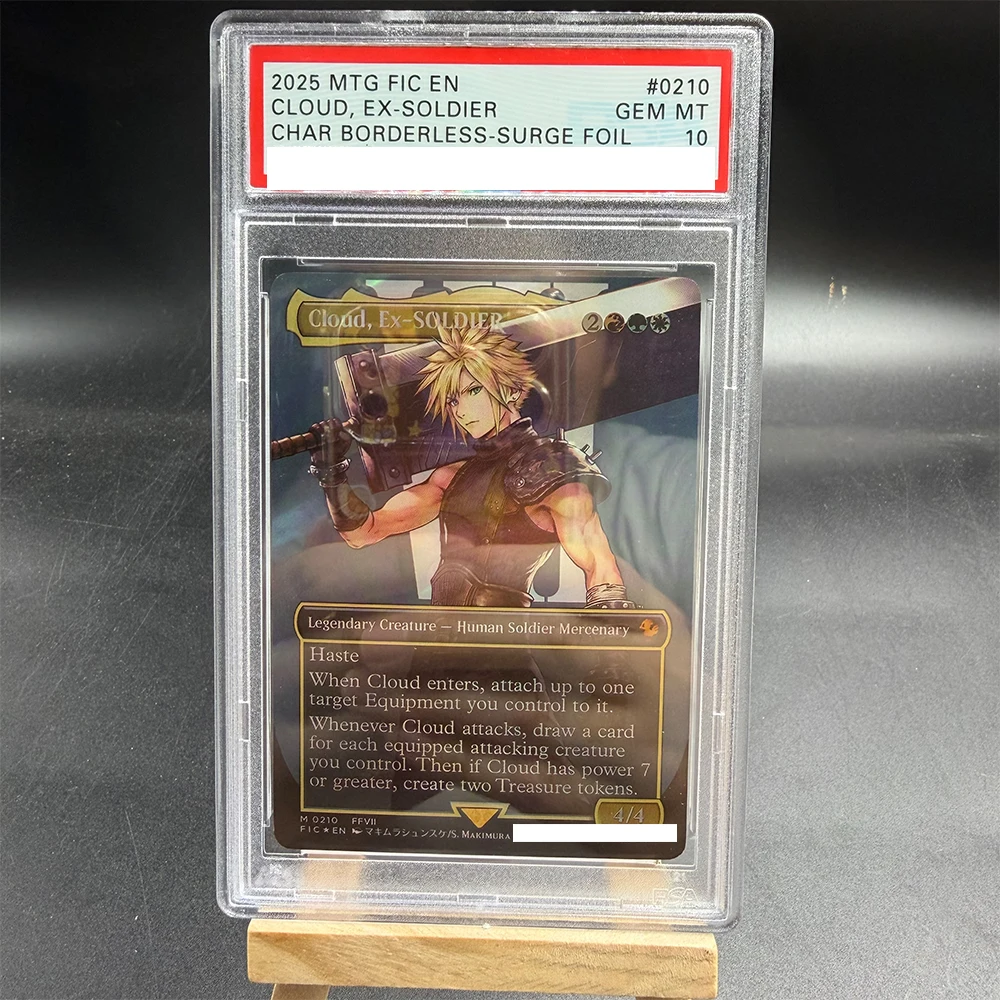 DIY TCG Rating Card 2025 MTG FIC EN EX-SOLDIER M 0210 Collection Card Copy 10Points Rating Card Gift Toy
DIY TCG Rating Card 2025 MTG FIC EN EX-SOLDIER M 0210 Collection Card Copy 10Points Rating Card Gift Toy