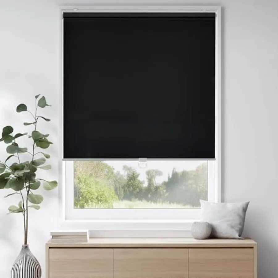 Cordless Free-Stop 100% out Blinds for Windows, Roller Windows Shades with Thermal Insulated, UV Protection Fabric for Living R
Cordless Free-Stop 100% out Blinds for Windows, Roller Windows Shades with Thermal Insulated, UV Protection Fabric for Living R