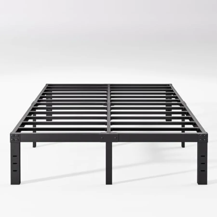 High Size Bed Frame Metal Platform Bed Frame Size Heavy Duty Easy Assembly Noise Free Black
High Size Bed Frame Metal Platform Bed Frame Size Heavy Duty Easy Assembly Noise Free Black