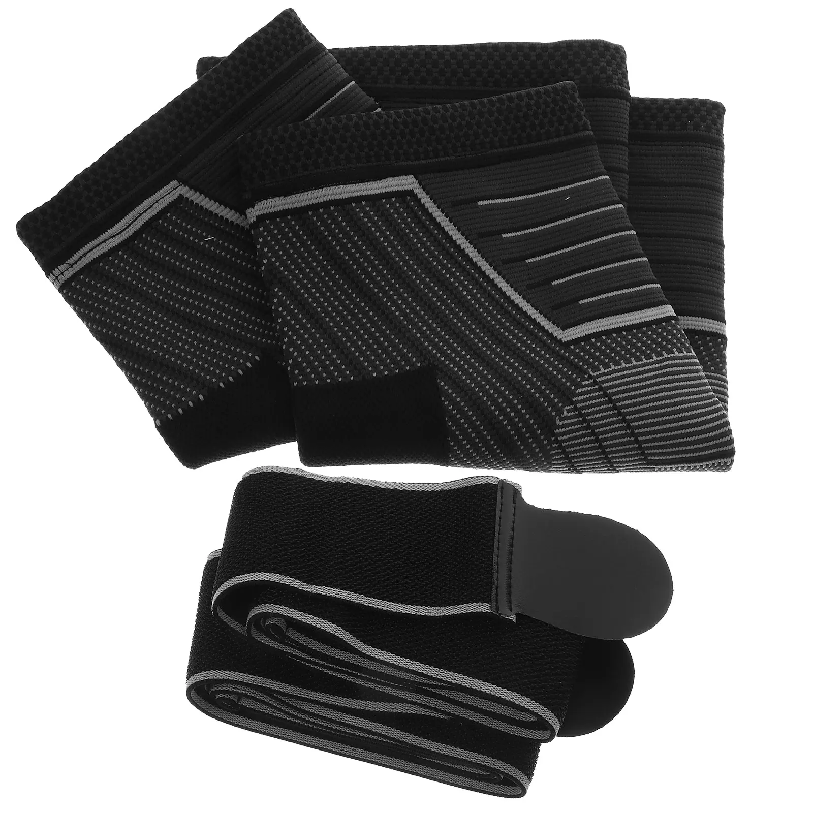 Knee Support Brace Black Gray Compression XL Elastic Sports Breathable Sleeve Outdoor Running Cycling Jogging Knee Protection
Knee Support Brace Black Gray Compression XL Elastic Sports Breathable Sleeve Outdoor Running Cycling Jogging Knee Protection