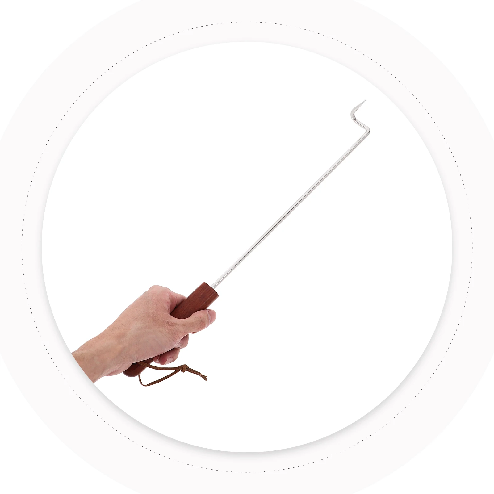 Stainless Steel Meat BBQ Fork Flipper Long Handle Anti Slip Heat Resistant Lightweight Portable Barbecue for Camping
Stainless Steel Meat BBQ Fork Flipper Long Handle Anti Slip Heat Resistant Lightweight Portable Barbecue for Camping