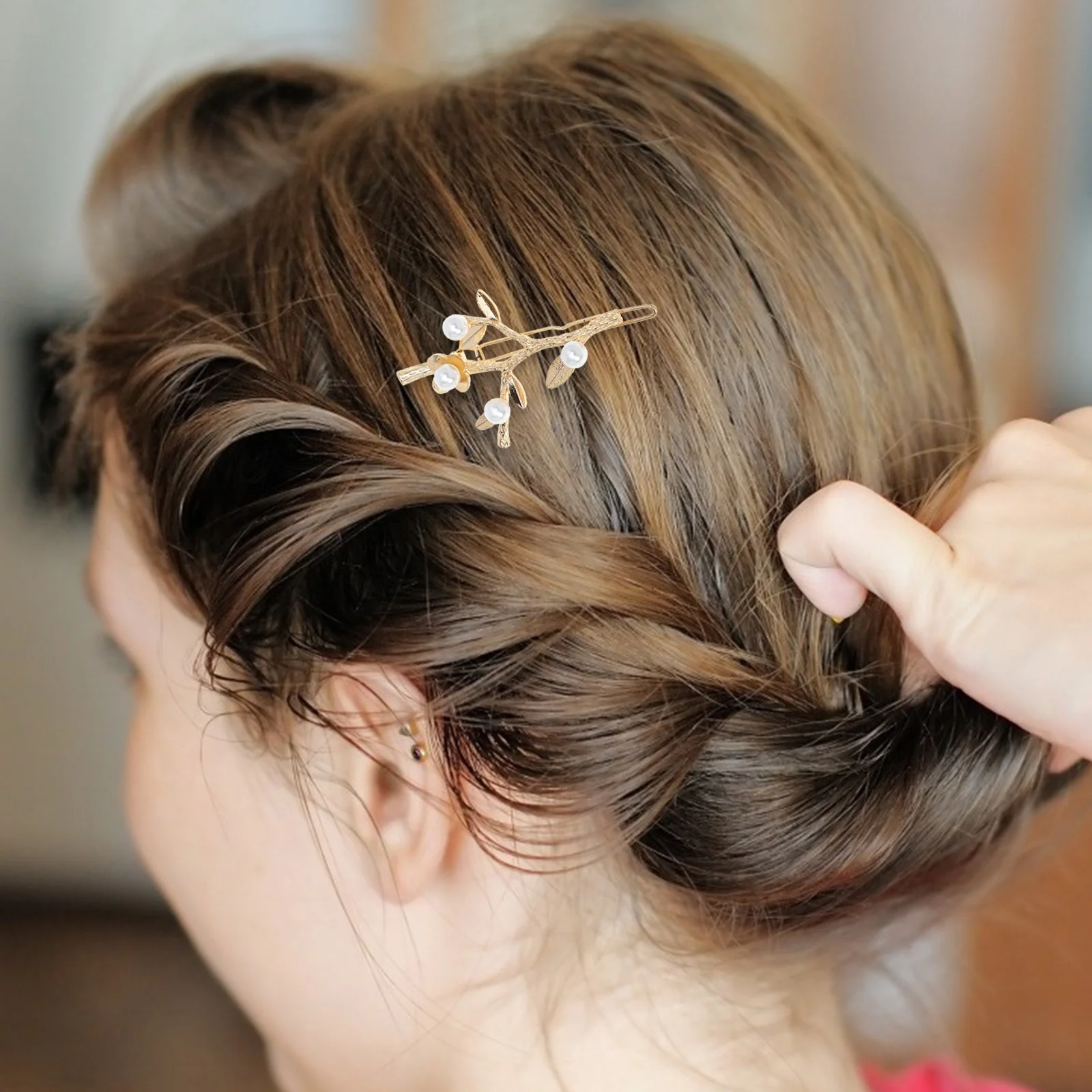 3 Pcs Pearls Hair Clipping Accessories Floral Branch Hairpins Girl Wedding Clips
3 Pcs Pearls Hair Clipping Accessories Floral Branch Hairpins Girl Wedding Clips