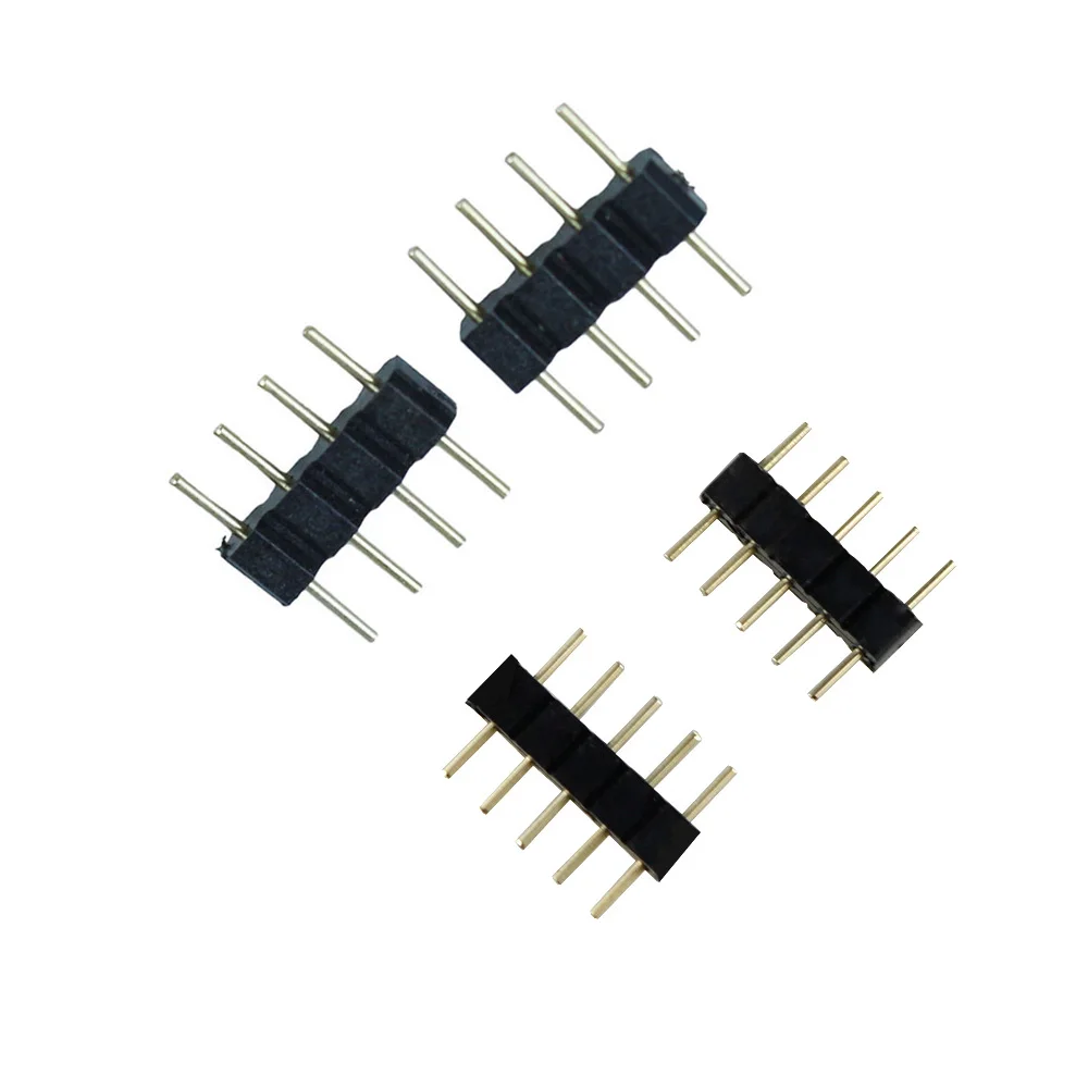 10PCS RGB RGBW RGBWW LED Strip 4Pin RGB / 5Pin RGBW Connector 5/4 Pin Needle Male type Double For Connector 5050 3528 LED Strip
10PCS RGB RGBW RGBWW LED Strip 4Pin RGB / 5Pin RGBW Connector 5/4 Pin Needle Male type Double For Connector 5050 3528 LED Strip