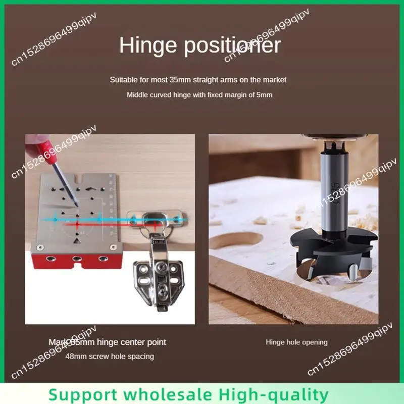 ABSF 35Mm Hinge Punching Locator Hinge Boring Jig With Inch Metric Scale Multi-Function Woodworking Drilling Locator-A Easy To U
ABSF 35Mm Hinge Punching Locator Hinge Boring Jig With Inch Metric Scale Multi-Function Woodworking Drilling Locator-A Easy To U