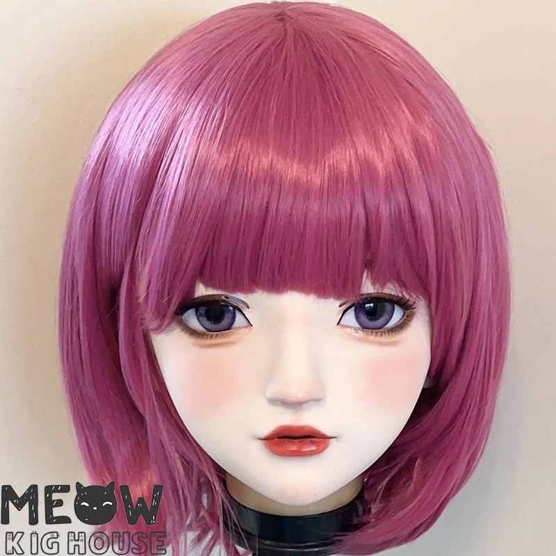 (MEO604) Customize Handmade Full Head Lockable Human Style Crossdress Male to Female BJD Doll Kigurumi Mask
(MEO604) Customize Handmade Full Head Lockable Human Style Crossdress Male to Female BJD Doll Kigurumi Mask