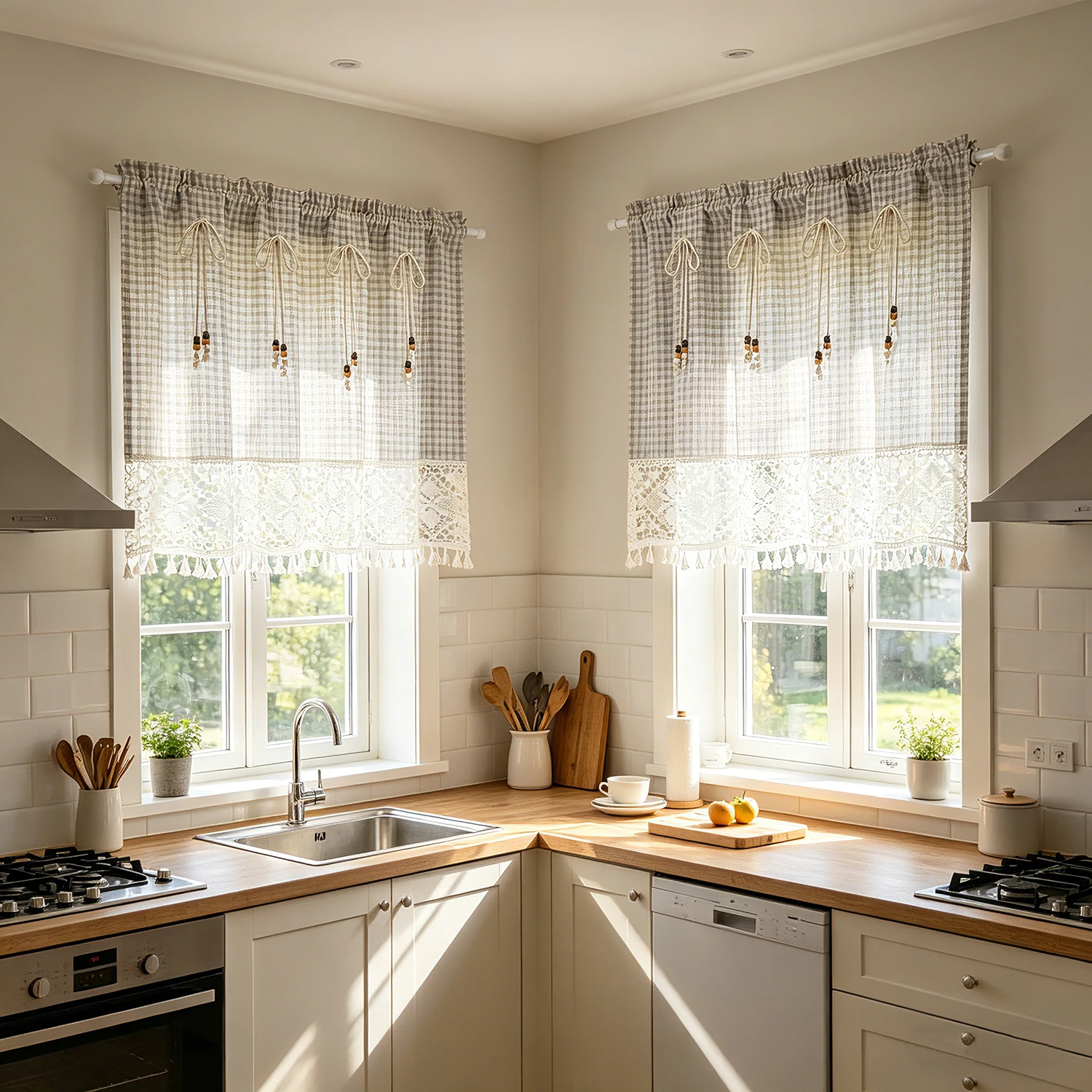 1PC Retro Lattice Lace Hollow Short Curtain for Kitchen Small Window Drape Study Door Cabinet Home Decoration
1PC Retro Lattice Lace Hollow Short Curtain for Kitchen Small Window Drape Study Door Cabinet Home Decoration
