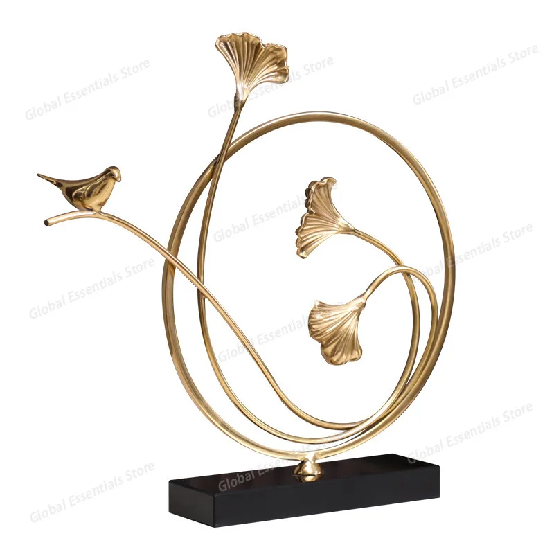 Modern Light Luxury Creative Home Crafts, Pure Copper Ornaments for Living Room, Entrance, TV Cabinet, Wine Cabinet
Modern Light Luxury Creative Home Crafts, Pure Copper Ornaments for Living Room, Entrance, TV Cabinet, Wine Cabinet