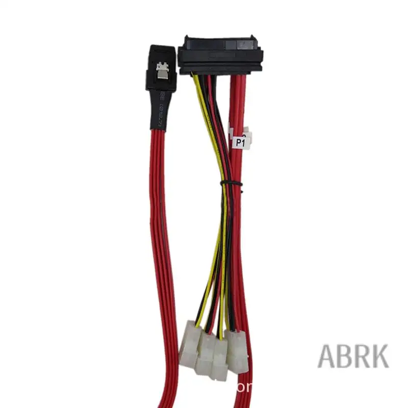 1 Pcs Mini SAS36P SFF 8087 To SAS29P SFF-8482 Hard Disk Cable Transmission Cable MINI SAS Data Cable 1M Cable
1 Pcs Mini SAS36P SFF 8087 To SAS29P SFF-8482 Hard Disk Cable Transmission Cable MINI SAS Data Cable 1M Cable