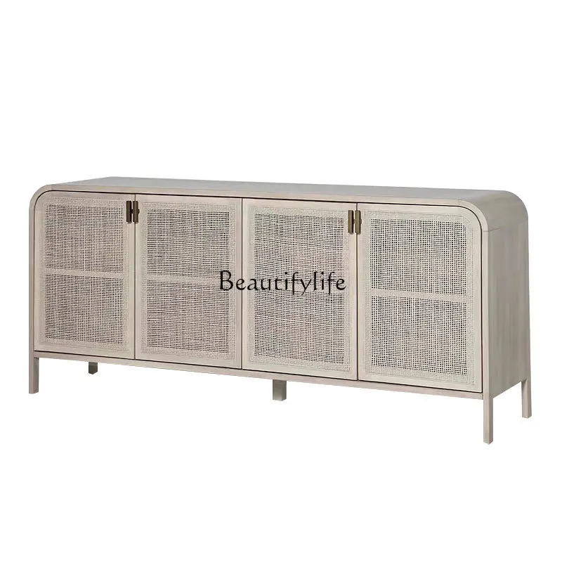 Nordic living room solid wood modern side cabinet Japanese rattan storage household tea storage cabinet
Nordic living room solid wood modern side cabinet Japanese rattan storage household tea storage cabinet