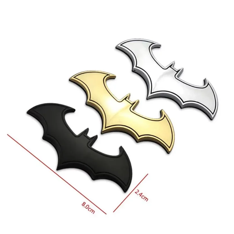 1PC 3D Bat Shape Car Stickers Cool Metal Car Logo Emblem Sticker Decal Motorcycle Automobiles Car Styling Accessories
1PC 3D Bat Shape Car Stickers Cool Metal Car Logo Emblem Sticker Decal Motorcycle Automobiles Car Styling Accessories