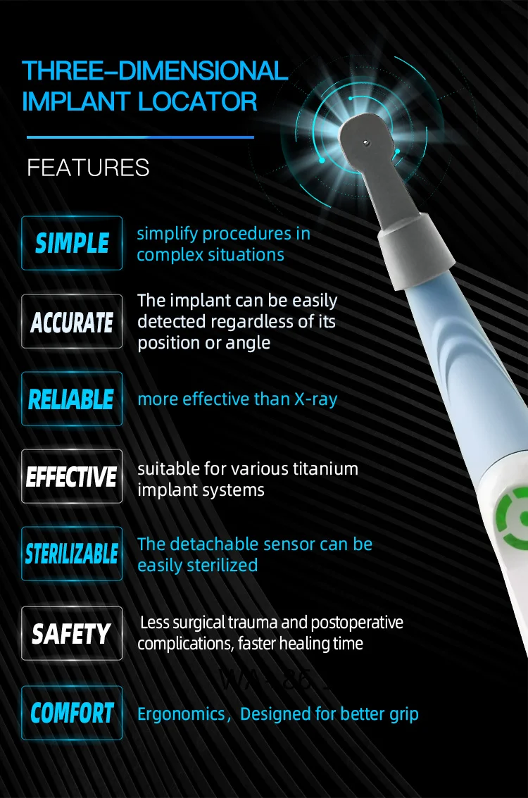 Efficient Dental Detector Portable Time-saving Tool for Quick Position Finding
Efficient Dental Detector Portable Time-saving Tool for Quick Position Finding