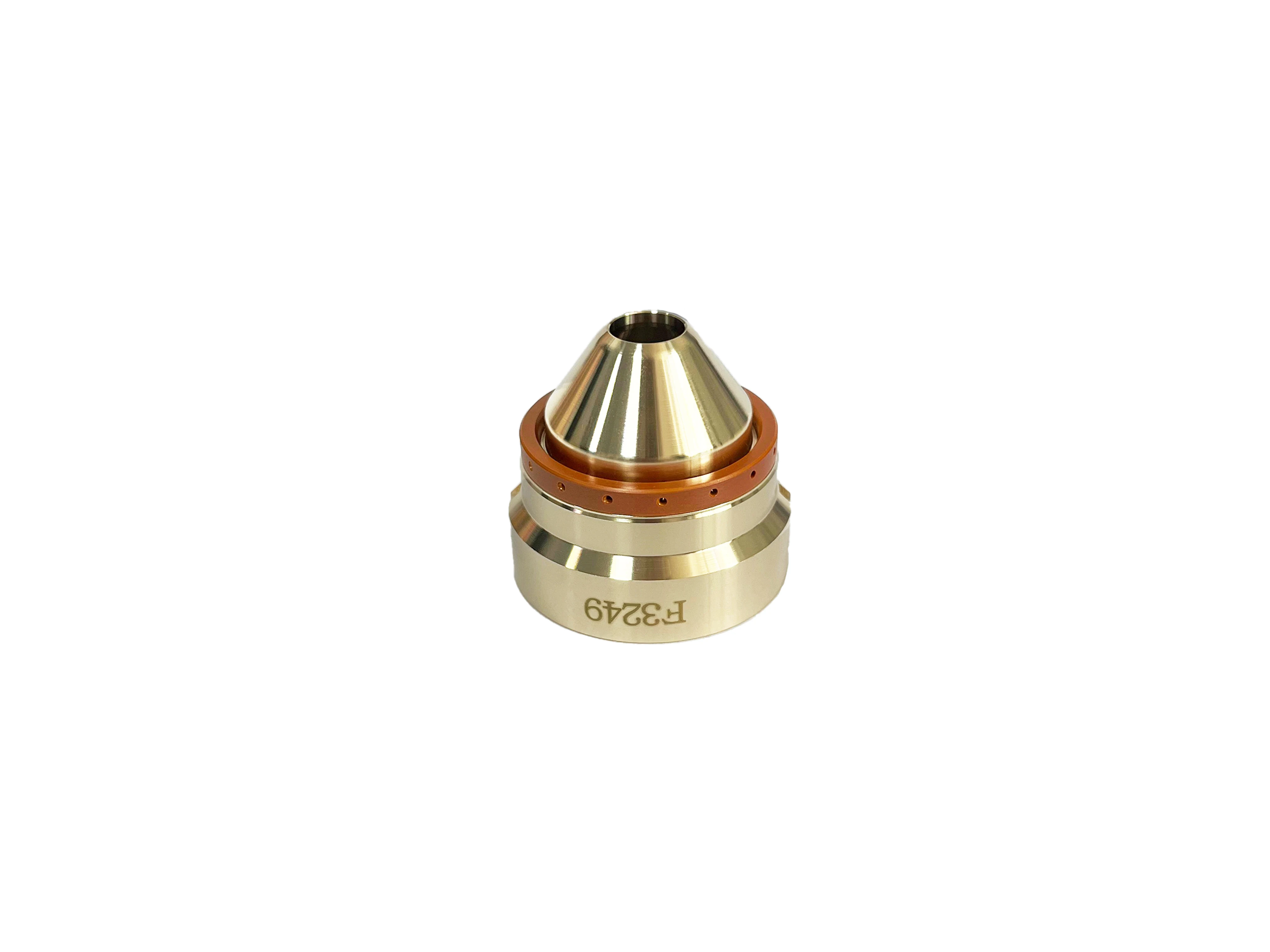 New F3249 Plasma Nozzle Cap 11.855.421.1649 for Kjellberg Smart Focus 300 400 Plasma Cutter Torch Consumables
New F3249 Plasma Nozzle Cap 11.855.421.1649 for Kjellberg Smart Focus 300 400 Plasma Cutter Torch Consumables