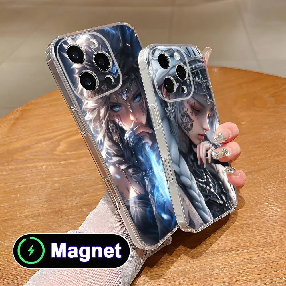 White Hair Girl Phone Case for iPhone 17 16 15 14 13 12 11 Air Pro Max Plus Mini Soft TPU Clear Magsafe Cover
White Hair Girl Phone Case for iPhone 17 16 15 14 13 12 11 Air Pro Max Plus Mini Soft TPU Clear Magsafe Cover