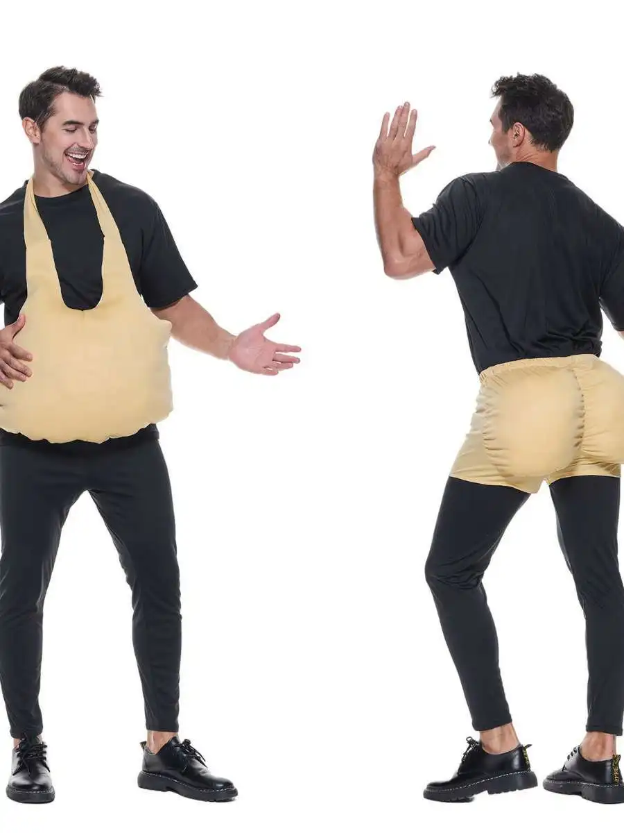 Christmas New Arrival Fake Belly Maternity Role Play Props Fake Butt Halloween Performance Costume Women's Ethnic Stage Wear
Christmas New Arrival Fake Belly Maternity Role Play Props Fake Butt Halloween Performance Costume Women's Ethnic Stage Wear