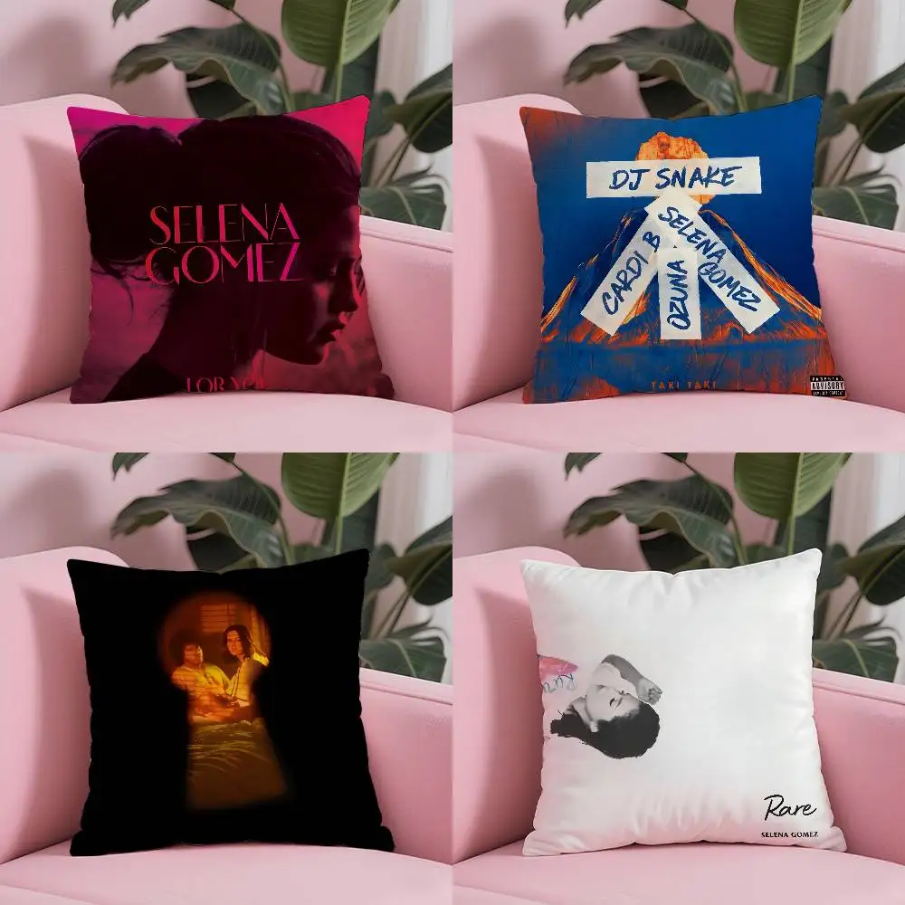 Singer S-Selena Gomez Pillow Case Custom Printed Brushed Fleece Pillow, Baby Skin-Touch, Eco-Friendly Dye-Sublimation Cushion fo
Singer S-Selena Gomez Pillow Case Custom Printed Brushed Fleece Pillow, Baby Skin-Touch, Eco-Friendly Dye-Sublimation Cushion fo