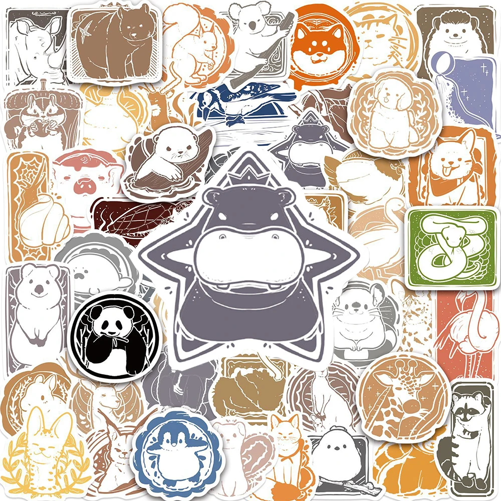 10/30/50pcs Funny Cartoon Painting Style Animal Stamp Stickers for Suitcase Motorcycle Laptop Notebook Cute Graffiti Sticker Toy
10/30/50pcs Funny Cartoon Painting Style Animal Stamp Stickers for Suitcase Motorcycle Laptop Notebook Cute Graffiti Sticker Toy