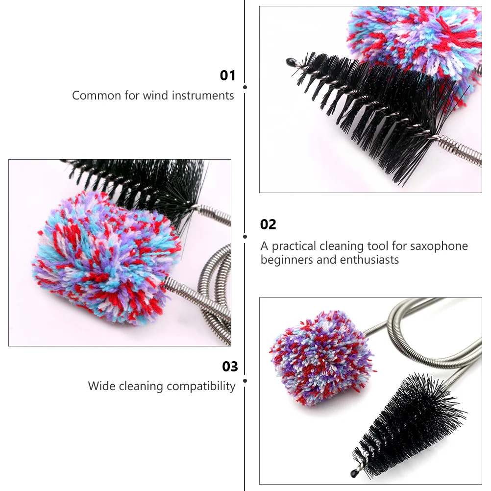 Sax Cleaning Brush Saxophone Cleaner Musical Instrument Neck Double Head Accessories
Sax Cleaning Brush Saxophone Cleaner Musical Instrument Neck Double Head Accessories
