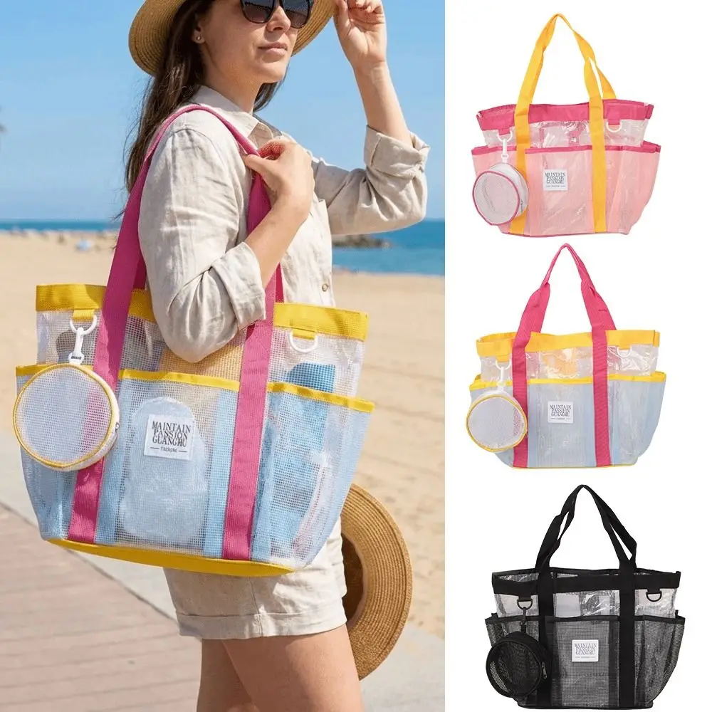 Large Capacity Mesh Swim Bag Breathable Quick Dry Beach Storage Bag Lightweight Portable Shower Tote Bag
Large Capacity Mesh Swim Bag Breathable Quick Dry Beach Storage Bag Lightweight Portable Shower Tote Bag