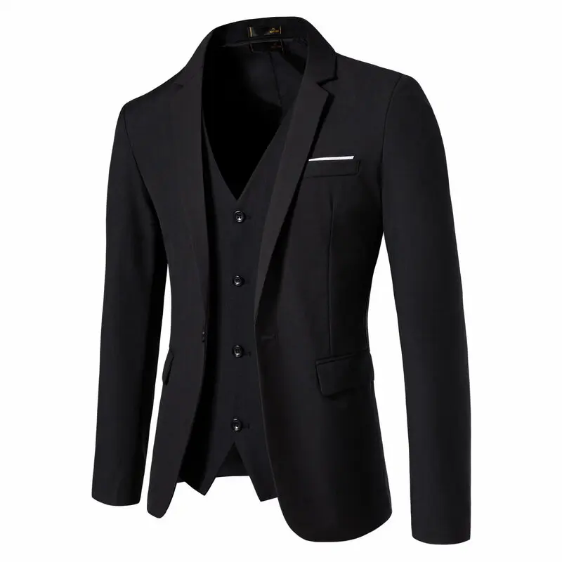 Mens Fashion Blazer Business Casual Suit Vest Tops Wedding Gentleman Suit Jacket Solid Casual Performance Blazer
Mens Fashion Blazer Business Casual Suit Vest Tops Wedding Gentleman Suit Jacket Solid Casual Performance Blazer