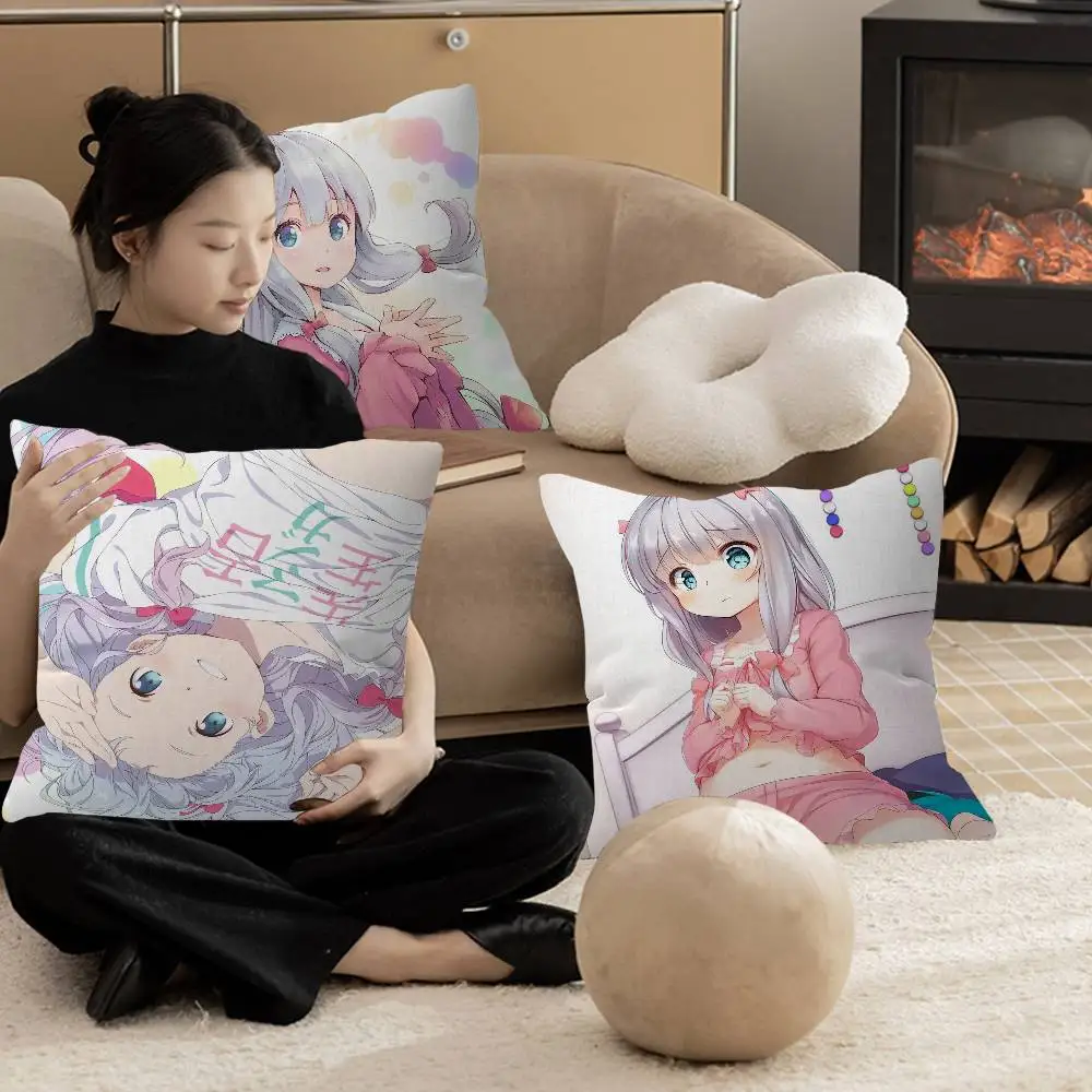 Наволочка для подушки с изображением персонажа аниме Eromanga-sensei, чехол для диванной подушки, украшение для дома, подарок для детей
Наволочка для подушки с изображением персонажа аниме Eromanga-sensei, чехол для диванной подушки, украшение для дома, подарок для детей