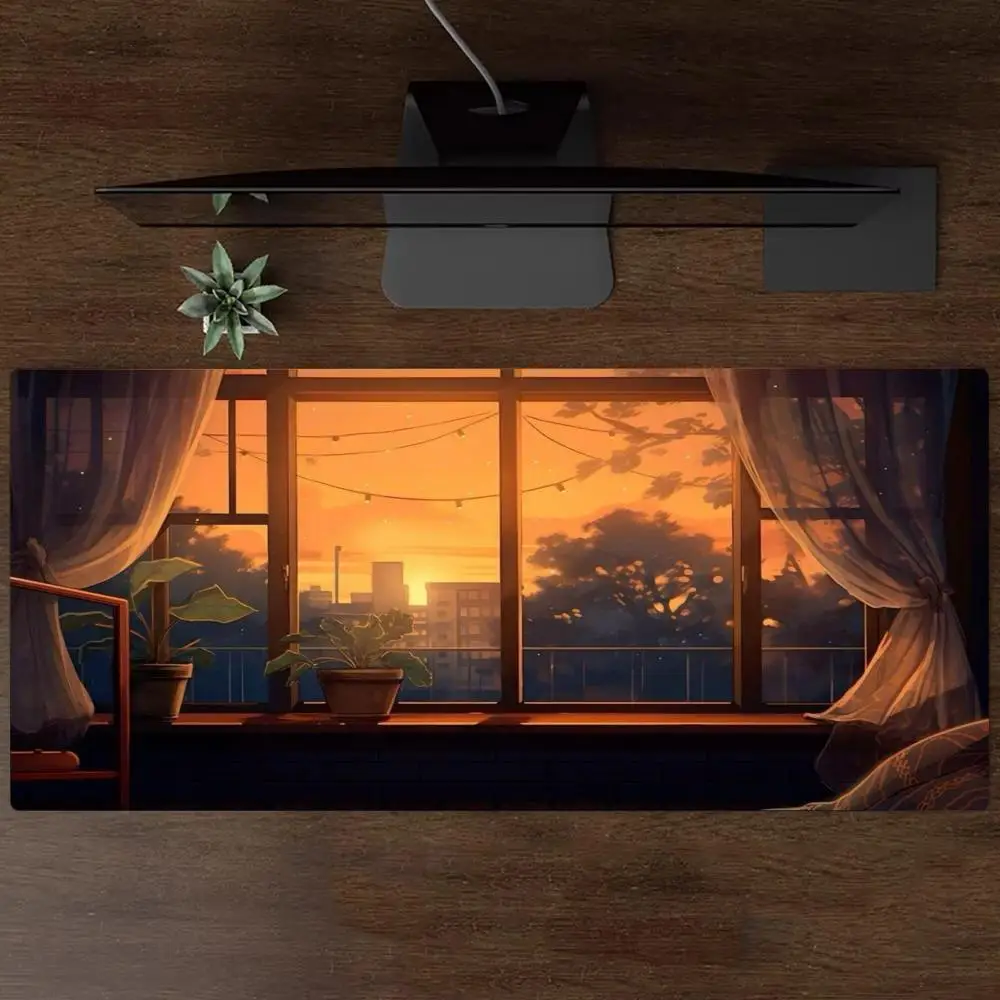 Sunset in front of the window Mouse Pads Desk Accessories Gaming Rug Xxl Mouse Mat Office Carpet Mousepad Playmat Carpet Desktop
Sunset in front of the window Mouse Pads Desk Accessories Gaming Rug Xxl Mouse Mat Office Carpet Mousepad Playmat Carpet Desktop