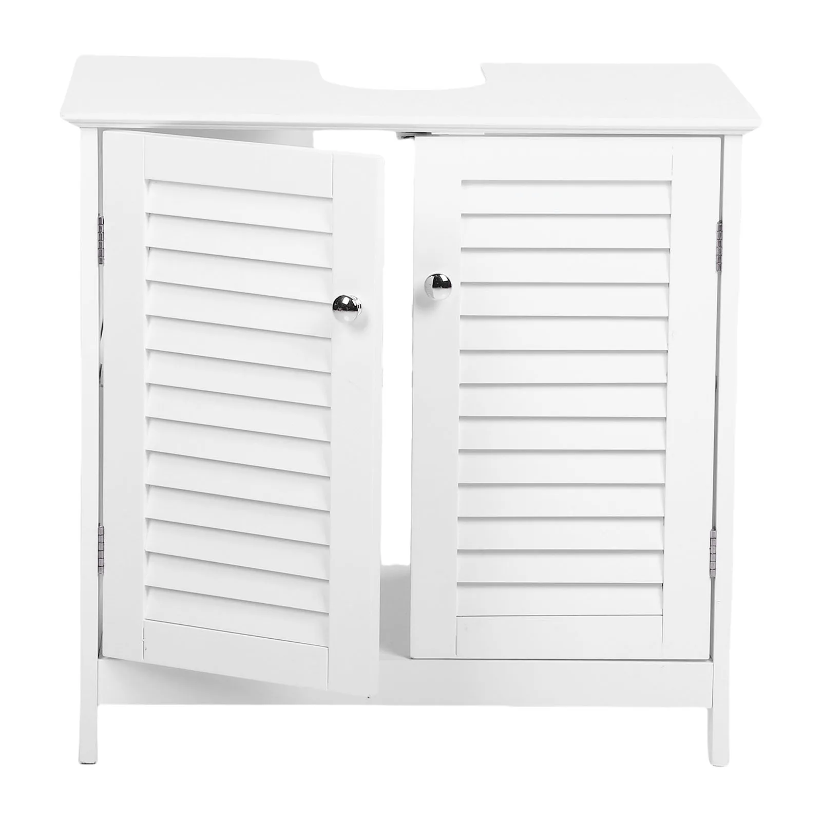 Bathroom Sink Cabinet with 2 Doors and Shelf MDF Modern Freestanding Under Sink Vanity for Storing Towels Daily Toiletries
Bathroom Sink Cabinet with 2 Doors and Shelf MDF Modern Freestanding Under Sink Vanity for Storing Towels Daily Toiletries