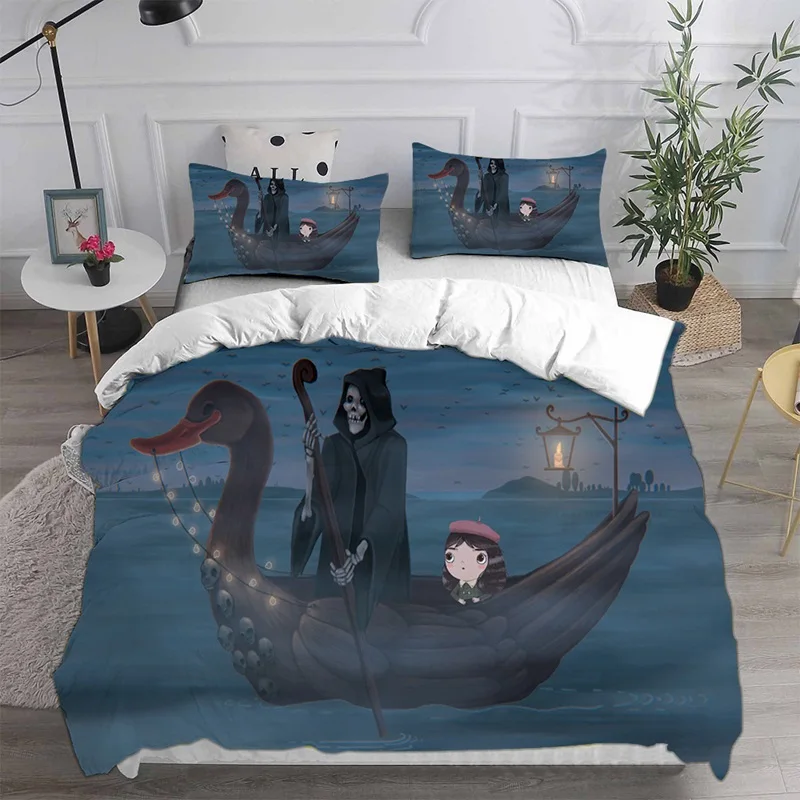 Home Textiles Little Misfortune Bedding Sets Comforter Quilt Bed Cover Duvet Cover Pillow Case 2-3 Pieces Sets Kids Adult Size
Home Textiles Little Misfortune Bedding Sets Comforter Quilt Bed Cover Duvet Cover Pillow Case 2-3 Pieces Sets Kids Adult Size