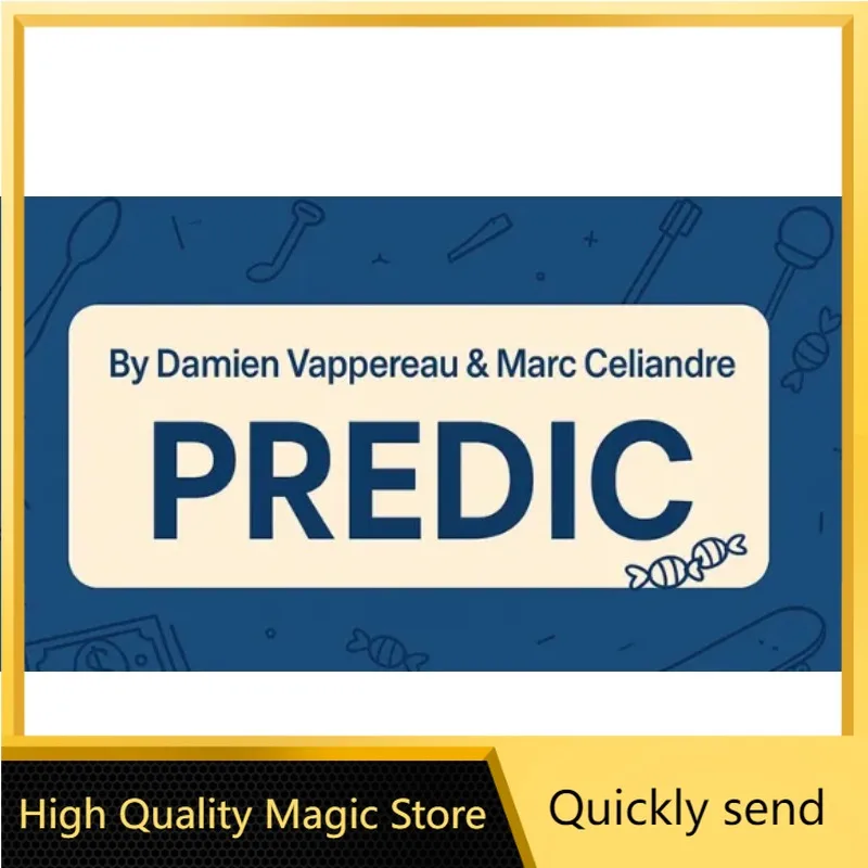 Predic by Damien Vappereau Marc Celiandre Magic tricks ( High Quality Magic Store Instant Download )
Predic by Damien Vappereau Marc Celiandre Magic tricks ( High Quality Magic Store Instant Download )