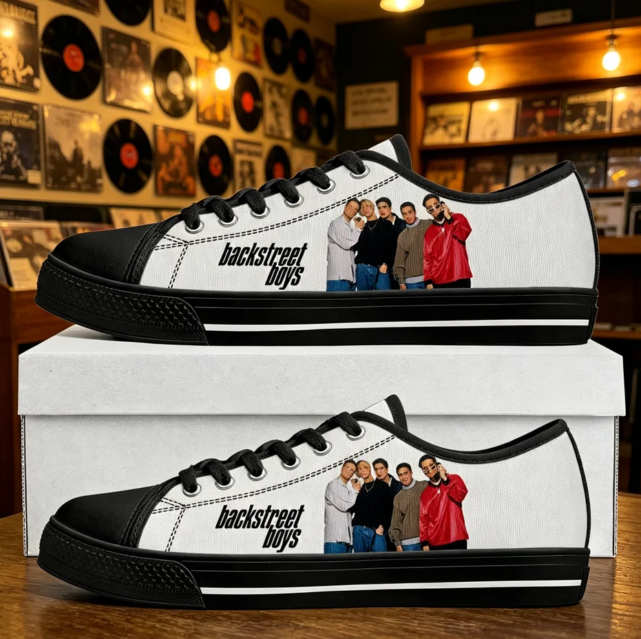 Backstreet Boys 3D Print Low Top Canvas Shoes Unisex Street Style Breathable Casual Sneakers Fan Custom Footwear
Backstreet Boys 3D Print Low Top Canvas Shoes Unisex Street Style Breathable Casual Sneakers Fan Custom Footwear