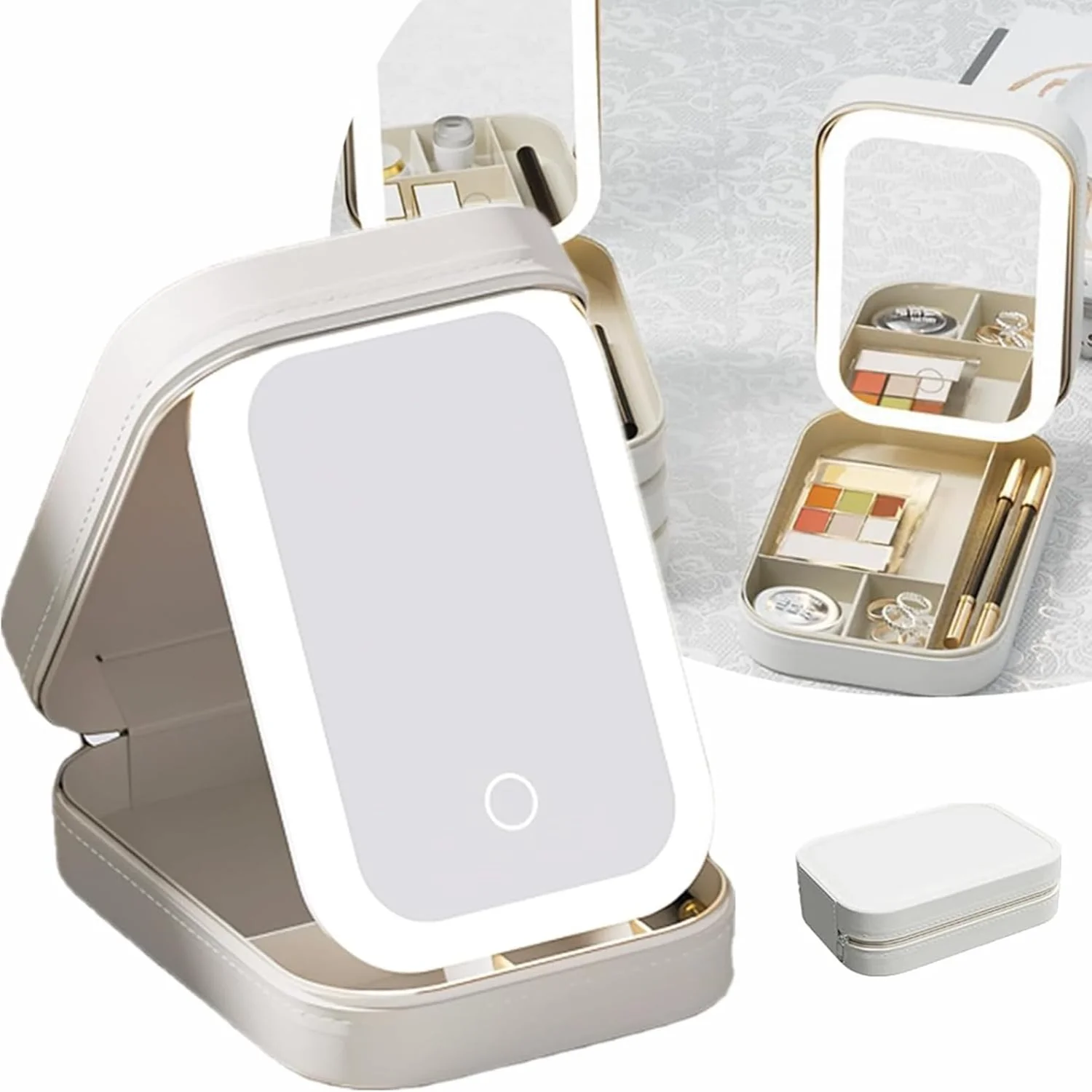 LED Three-Color Adjustable Makeup , Three Colors Brightness Adjustable Makeup with Lights, Lighted Makeup , Travel Portable Rec
LED Three-Color Adjustable Makeup , Three Colors Brightness Adjustable Makeup with Lights, Lighted Makeup , Travel Portable Rec