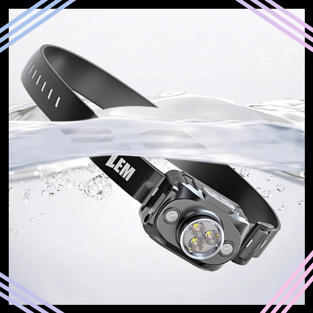 LEM LPro02 Powerful Headlamp Outdoor Climbing Head Lamp Flashlight 1800mAh 1000LM Rechargeable Fishing Head Torch
LEM LPro02 Powerful Headlamp Outdoor Climbing Head Lamp Flashlight 1800mAh 1000LM Rechargeable Fishing Head Torch
