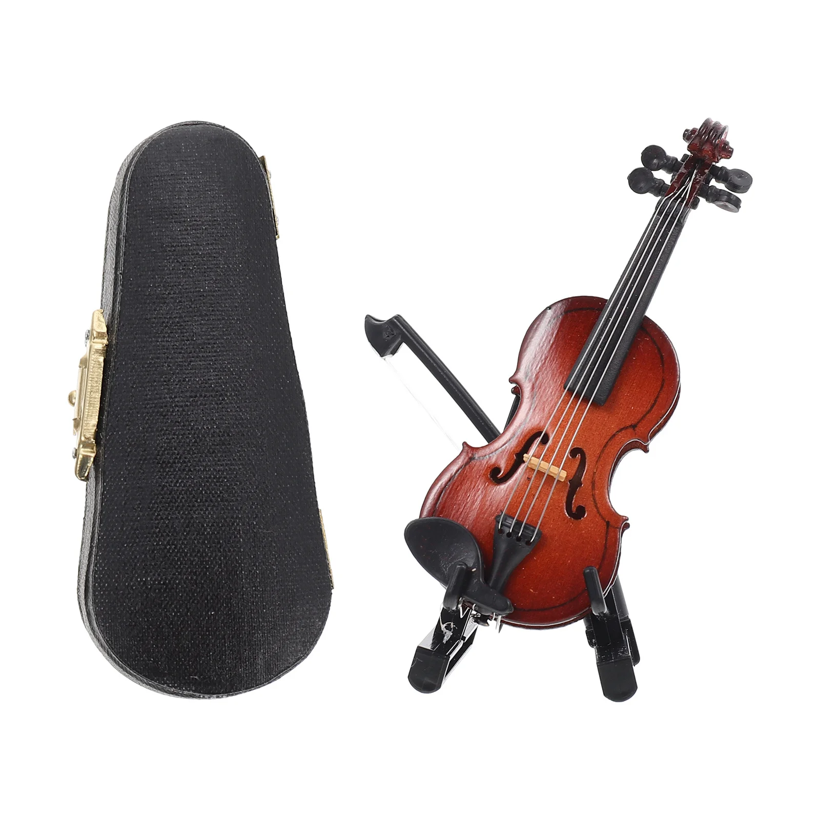 1Set Desktop Violin Decor Smooth Wood Finish Modern Minimalist Style Home Upgrade Creative Gift Miniature Violin Adornment
1Set Desktop Violin Decor Smooth Wood Finish Modern Minimalist Style Home Upgrade Creative Gift Miniature Violin Adornment