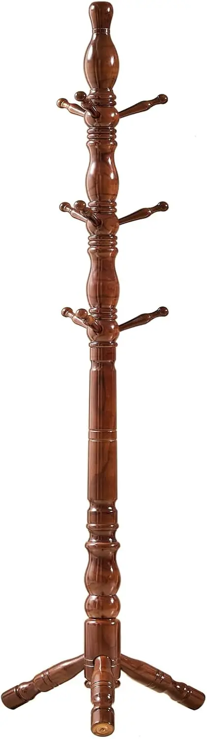 Natural Wood Coat Racks with 3 Height Options and 9 Hooks,Coat Tree Ease of Assembly,Freestanding Hall Tree(Walnut)
Natural Wood Coat Racks with 3 Height Options and 9 Hooks,Coat Tree Ease of Assembly,Freestanding Hall Tree(Walnut)