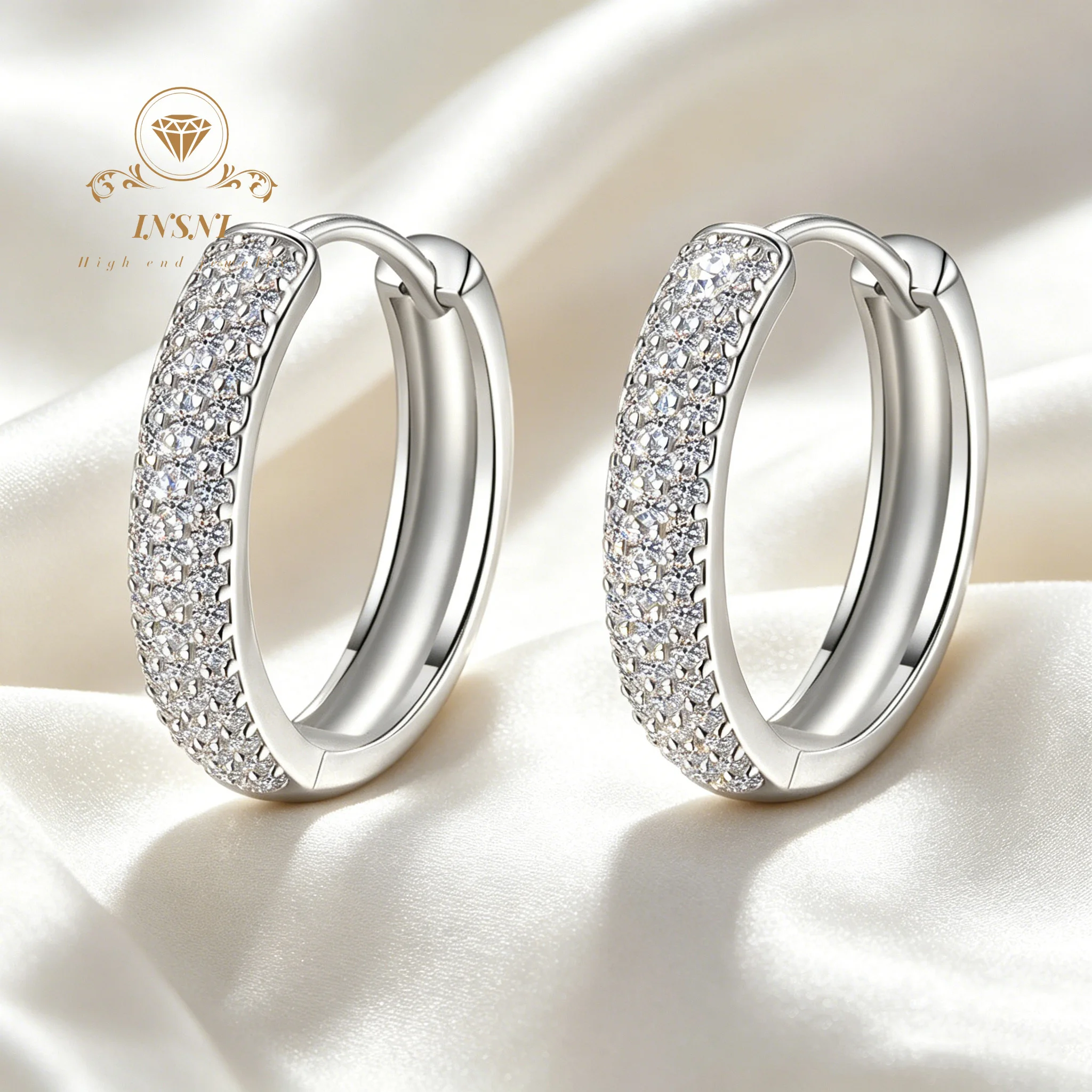 Moissanite Earrings 12/15/18/25mm Premium 925 Tremella Jewelry Affordable Light Luxury Jewelry Gift Women's Jewelry Commuter
Moissanite Earrings 12/15/18/25mm Premium 925 Tremella Jewelry Affordable Light Luxury Jewelry Gift Women's Jewelry Commuter