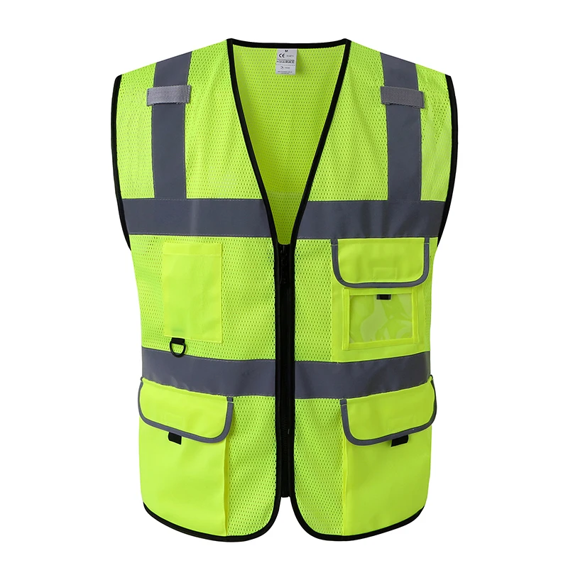High Visibility Safety Vest for Men and Women Cycling Vest with Zipper Reflective Vest Work Vest
High Visibility Safety Vest for Men and Women Cycling Vest with Zipper Reflective Vest Work Vest