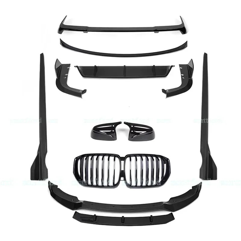 Factory Style Body Kits X5 G05 2018-2023 Black Front Bumper Lip Side Skirts Rear Diffuser Roof Spoiler
Factory Style Body Kits X5 G05 2018-2023 Black Front Bumper Lip Side Skirts Rear Diffuser Roof Spoiler