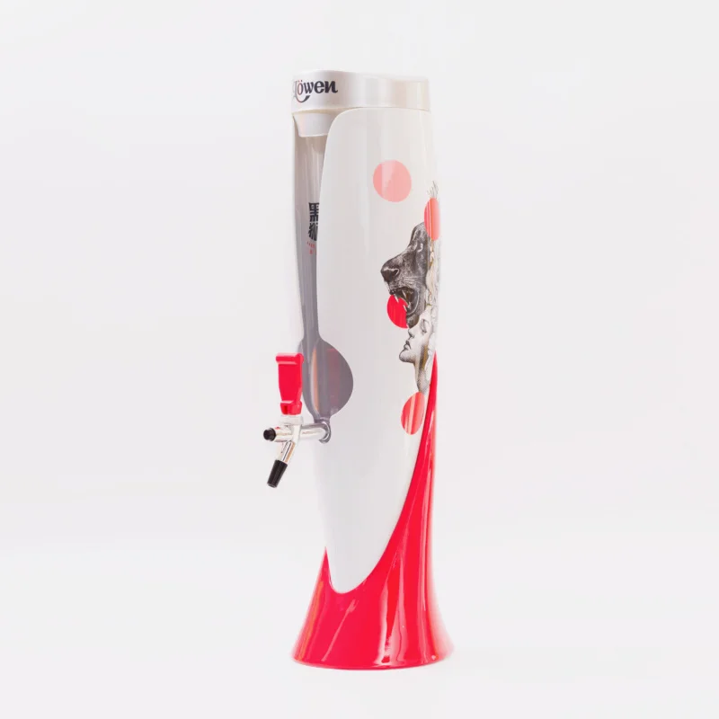 New design craft beer dispenser with customizable color and logo printing for bars and taverns
New design craft beer dispenser with customizable color and logo printing for bars and taverns