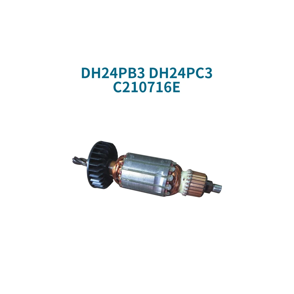 Motor for HITACHI DH24PB3 DH24PC3 C210716E Replacement parts for the rotor and armature of the hammer drill
Motor for HITACHI DH24PB3 DH24PC3 C210716E Replacement parts for the rotor and armature of the hammer drill
