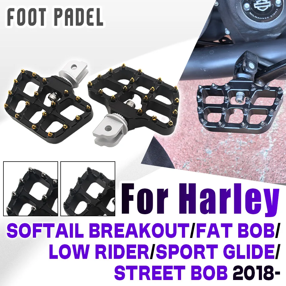 For Harley Davidson Softail Breakout 117 FXBR Fat Bob Low Rider FXLR Motorcycle Anti-Slip Foot Rests Pedal Rotatable Footpegs
For Harley Davidson Softail Breakout 117 FXBR Fat Bob Low Rider FXLR Motorcycle Anti-Slip Foot Rests Pedal Rotatable Footpegs