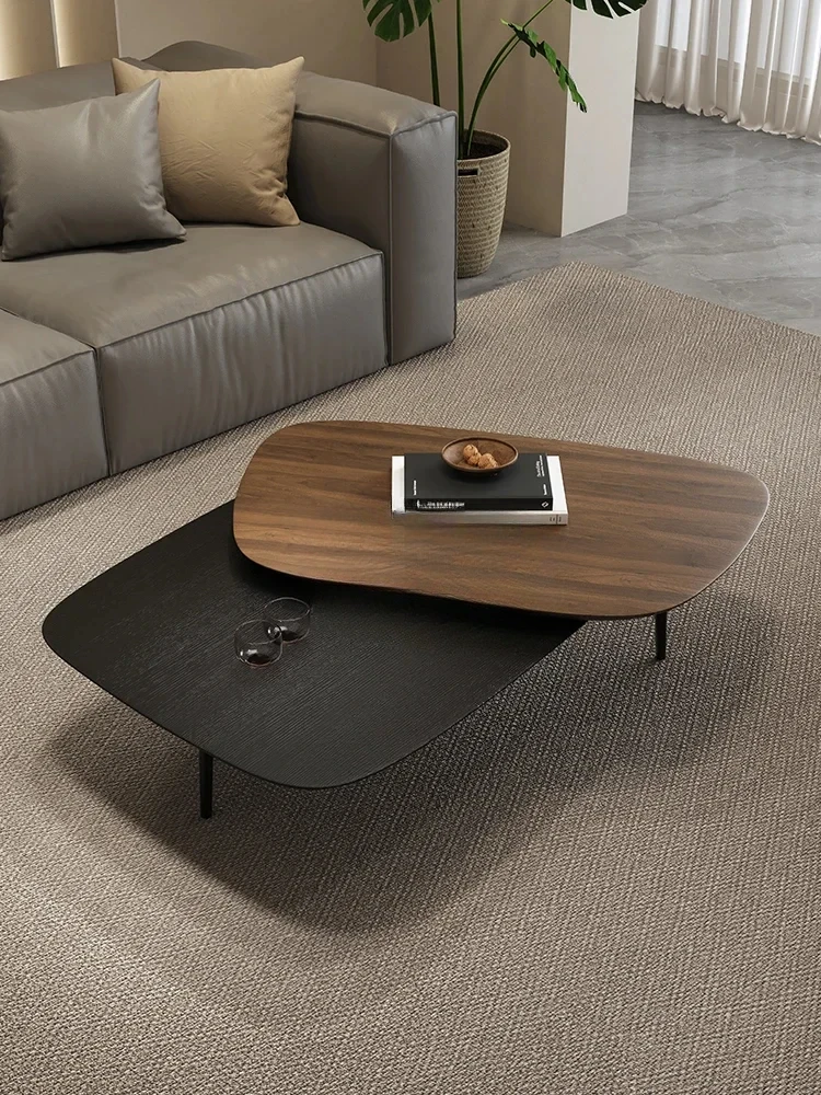 Walnut solid wood coffee table modern simple living room creative special-shaped medieval coffee table
Walnut solid wood coffee table modern simple living room creative special-shaped medieval coffee table