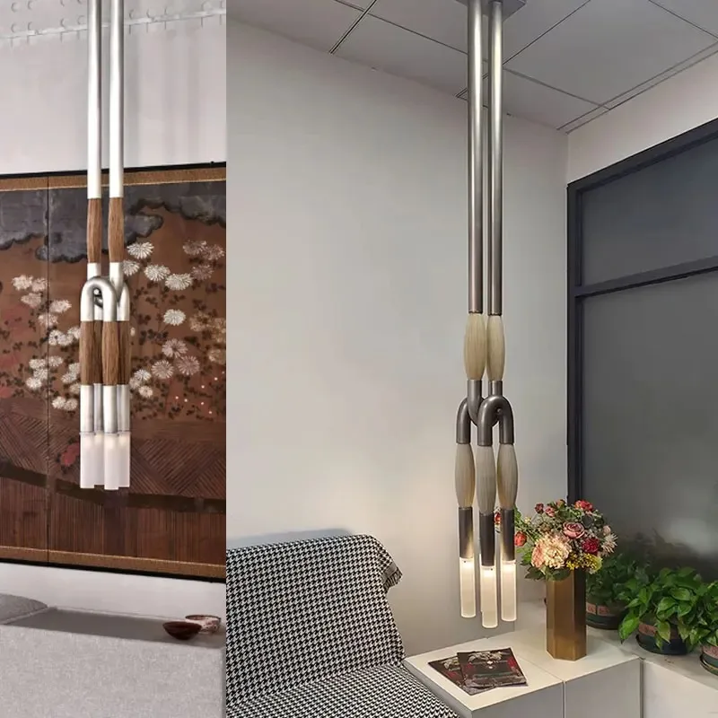 Apparatus-Horsehair Brass Chandelier LED American Vintage Brown Copper Pendant Lights for Bedroom Dining Living Room Wall Lamps
Apparatus-Horsehair Brass Chandelier LED American Vintage Brown Copper Pendant Lights for Bedroom Dining Living Room Wall Lamps