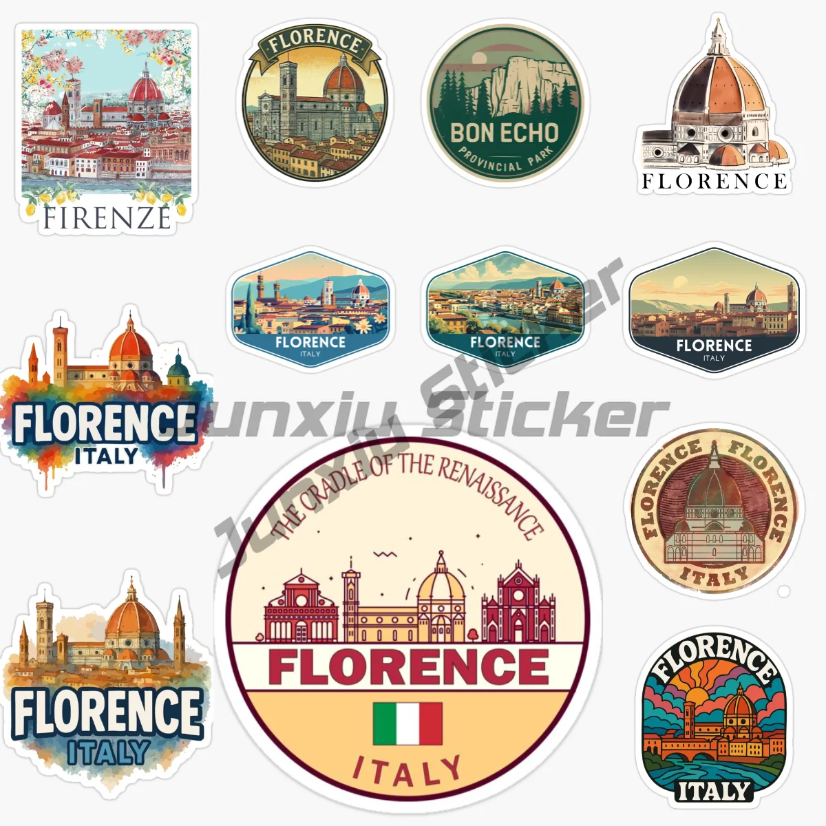 FLORENCE ITALY Car Stickers Vinyl Self-adhesive Waterproof Sunscreen Stickers Customizable Car Accessories Decals
FLORENCE ITALY Car Stickers Vinyl Self-adhesive Waterproof Sunscreen Stickers Customizable Car Accessories Decals