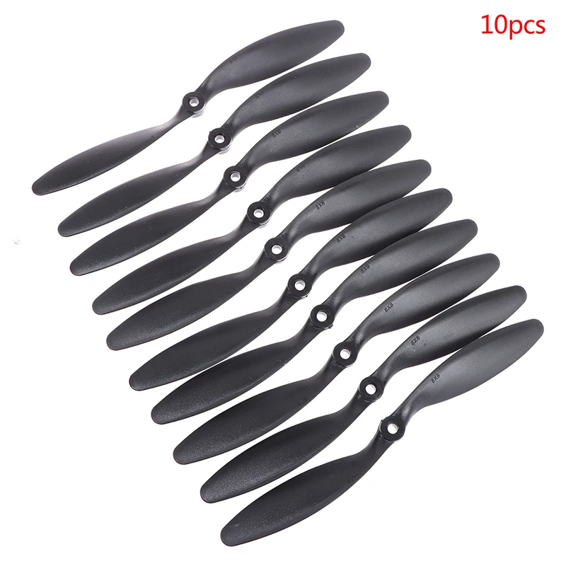 10Pcs 8060 Glass Fiber Nylon Propeller 8x6 for RC Airplane Quadcopter
10Pcs 8060 Glass Fiber Nylon Propeller 8x6 for RC Airplane Quadcopter