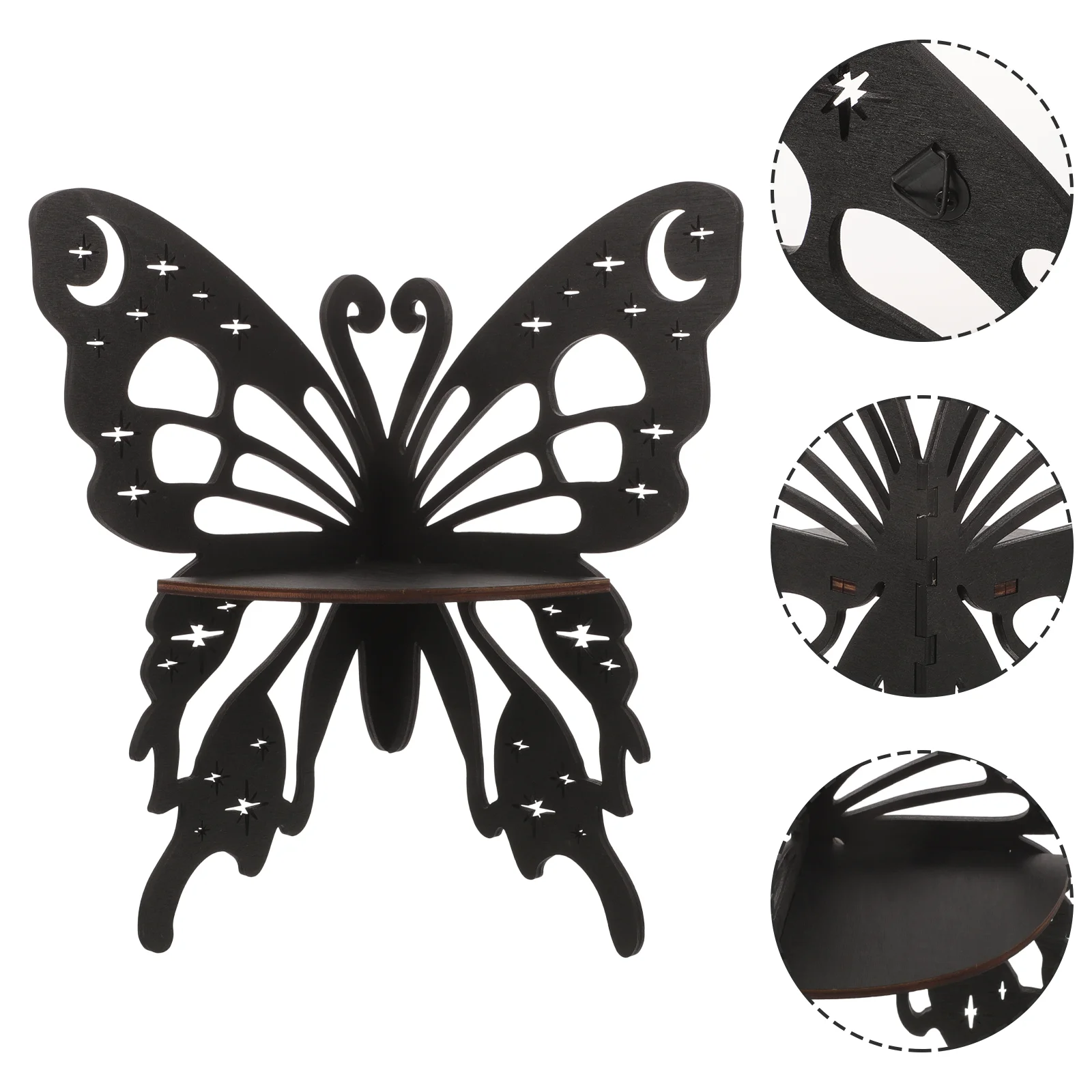Butterfly Storage Shelf Hook Corner Mount Floating Cabinet for Display Shelves Frame Mounted
Butterfly Storage Shelf Hook Corner Mount Floating Cabinet for Display Shelves Frame Mounted
