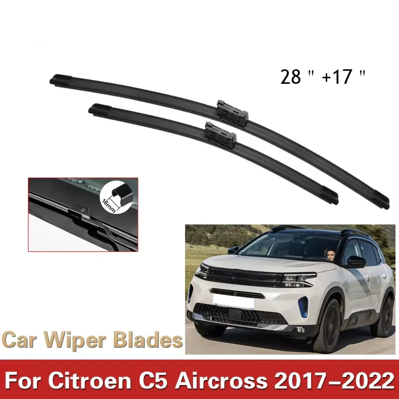 Car Front Wiper Blade For Citroen C5 Aircross C5Aircross 2017 2018 2019 2020 2021 2022 Windscreen Windshield Accessories Brushes
Car Front Wiper Blade For Citroen C5 Aircross C5Aircross 2017 2018 2019 2020 2021 2022 Windscreen Windshield Accessories Brushes