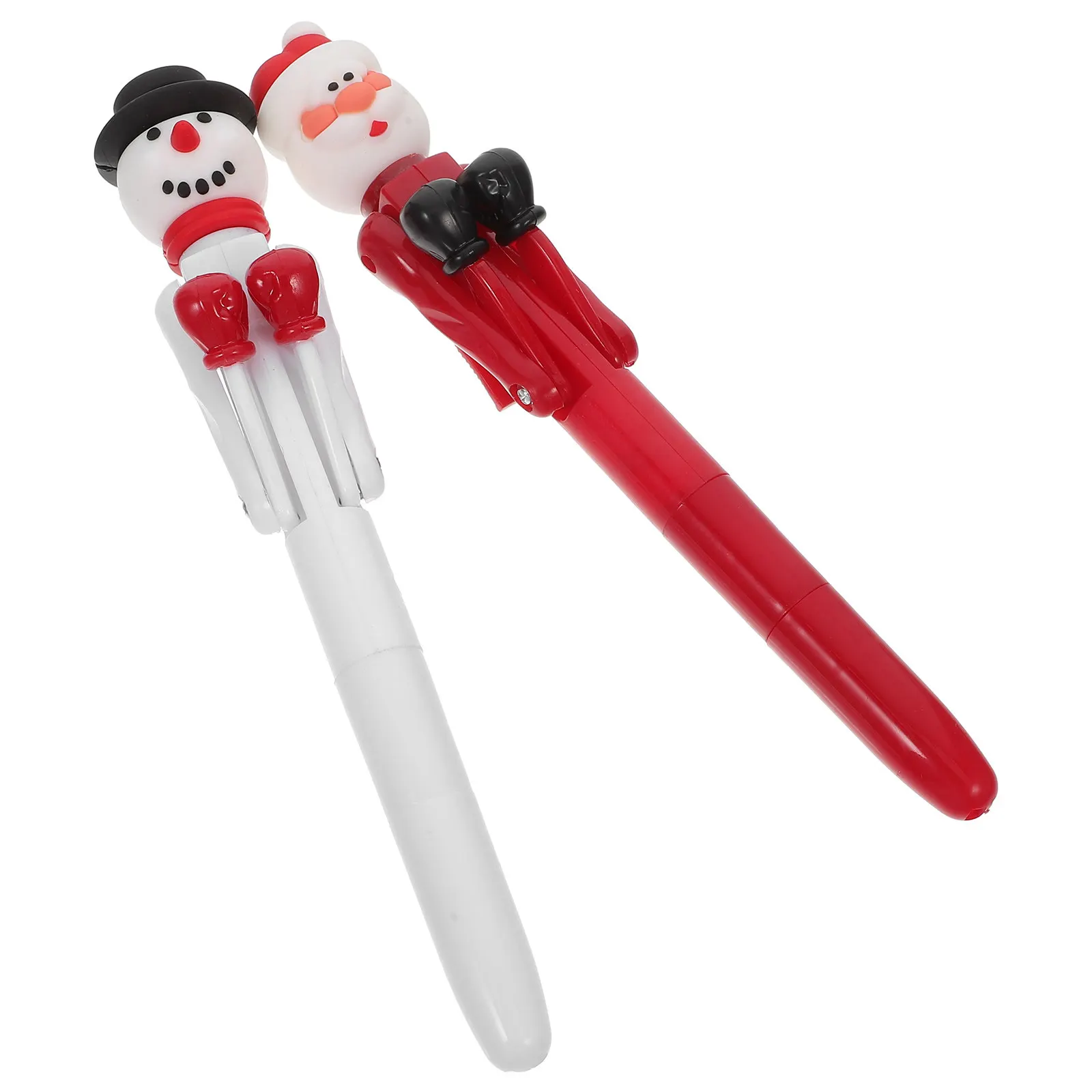 2Pcs Christmas Boxing Ballpoint Pens Santa Claus Snowman Creative Smooth Writing Interactive School Office Supplies Novelty Gift
2Pcs Christmas Boxing Ballpoint Pens Santa Claus Snowman Creative Smooth Writing Interactive School Office Supplies Novelty Gift
