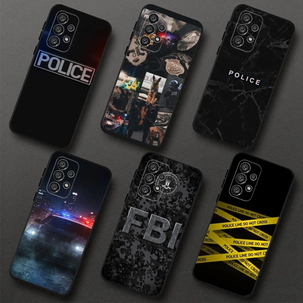 Police Symbol Phone Case For Samsung Galaxy A20,A21s,A22,A31,A32,A52,A53,A72,73,A80,A91 Soft Black Cover
Police Symbol Phone Case For Samsung Galaxy A20,A21s,A22,A31,A32,A52,A53,A72,73,A80,A91 Soft Black Cover