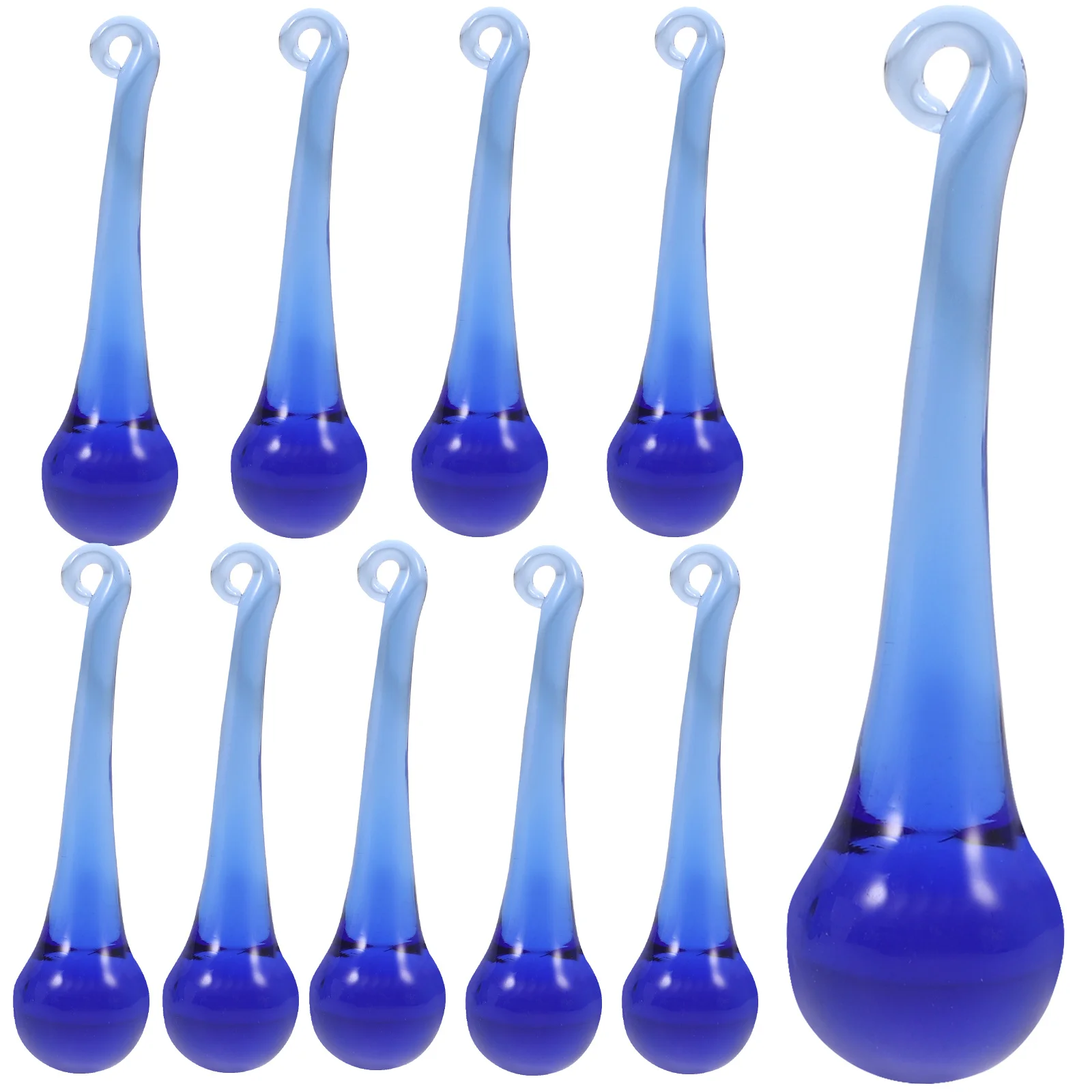 10 Pcs Prisms Chandelier Crystal Teardrops Pendants Party Blue Hanging Glass Decor
10 Pcs Prisms Chandelier Crystal Teardrops Pendants Party Blue Hanging Glass Decor