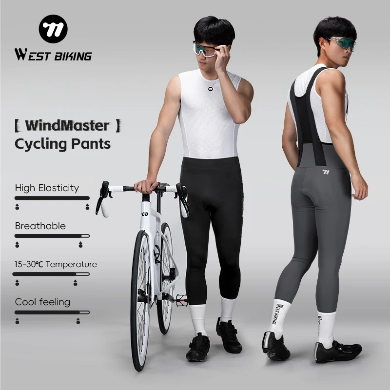 WEST BIKING Summer Cycling Pants/Bib Pants Padded Tights With Pocket MTB Enduro Compression Pants Quick Dry Sports Trousers
WEST BIKING Summer Cycling Pants/Bib Pants Padded Tights With Pocket MTB Enduro Compression Pants Quick Dry Sports Trousers